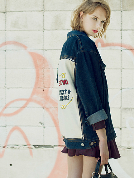 jouetieニットリメイクGジャン