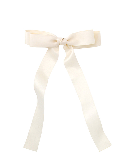 merry jenny【goods】グログランリボンバレッタ