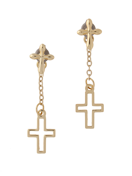 GYDAダブルクロスピアス