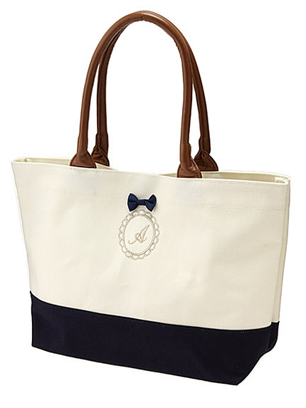 RUNWAY channel【PINK TRICK】イニシャルトートWHXNV A