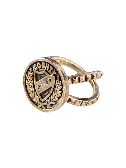 Ungrid【Casual】COUNTYエンブレムリング