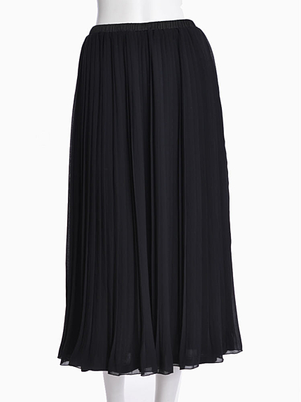 【casual】シフォンプリーツスカート