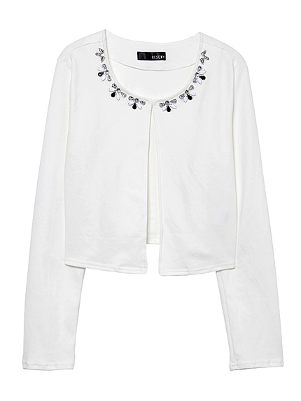 RESEXXYbijouカットカーデ