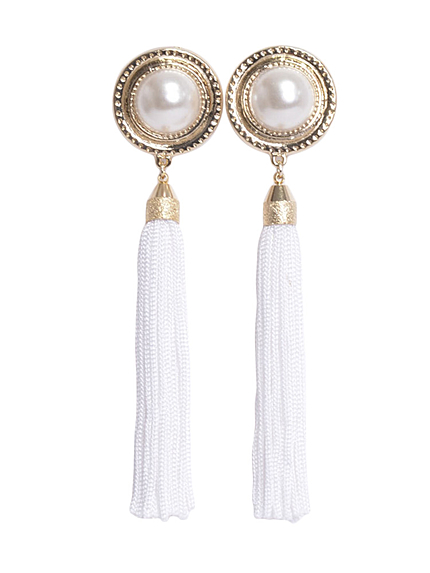 EVRISパールフリンジピアス