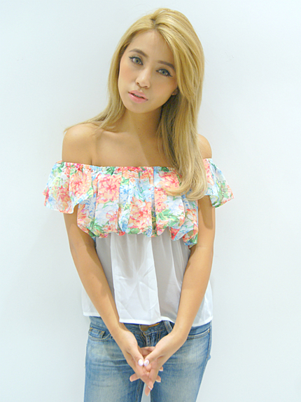 RUDY GADYギャザーフレアTOPS