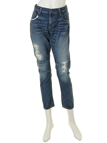 Ungrid【Men’s Like】ヴィンテージリメイクサルエルデニム