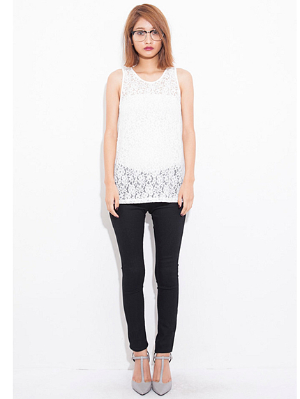 EMODAレースシアーover T/T