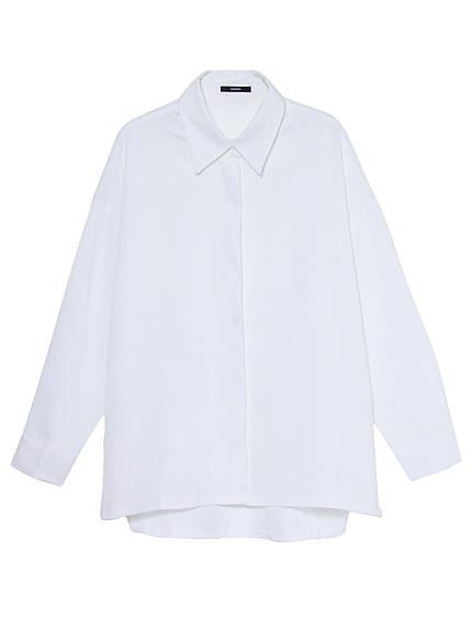 リネンover シャツ