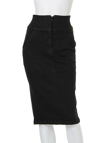 【BIJ】 ハイウエストデニムスカート