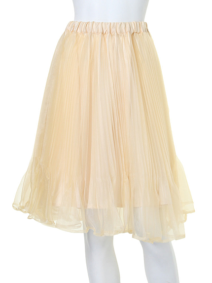 MERCURYDUO【BIJ】 グリッターラメミディ丈SK