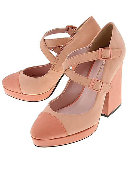 MERCURYDUOクロスストラップパンプス