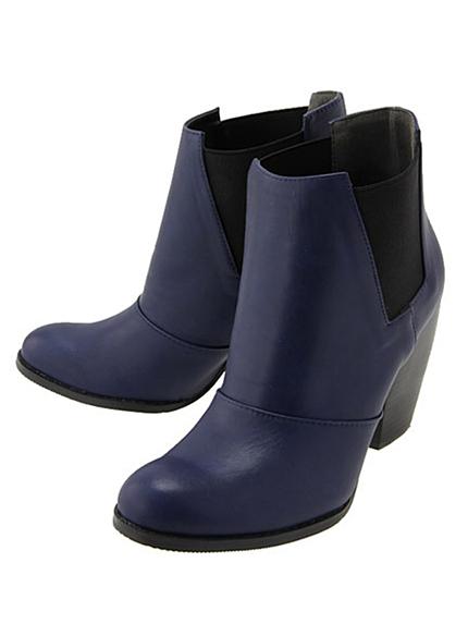 MERCURYDUOスクエアサイドゴアショートブーツ