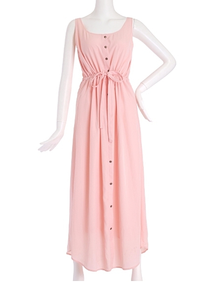 MERCURYDUODUO ラグジュアリーサテンロングOP