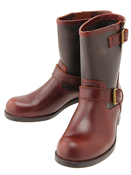 Ungrid【Men’s Like】レザーコンビエンジニア