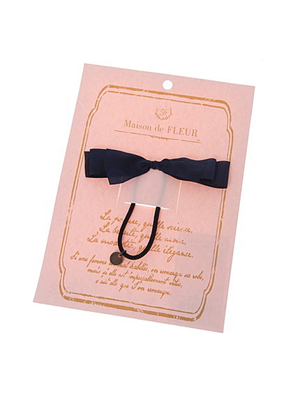 シルクリボンヘアゴム