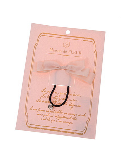 シルクリボンヘアゴム