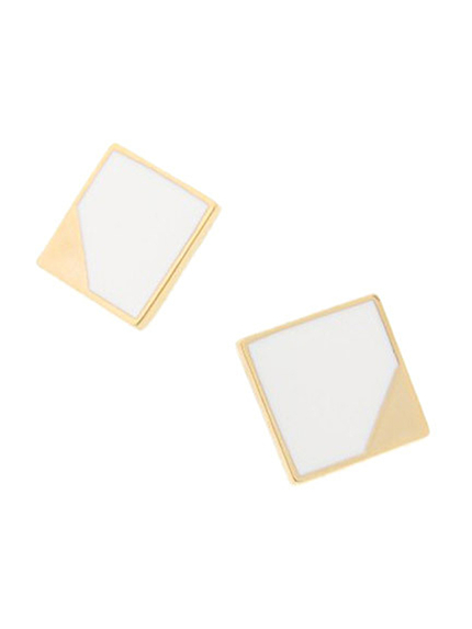 RIVEDAスクエアゴールドピアス