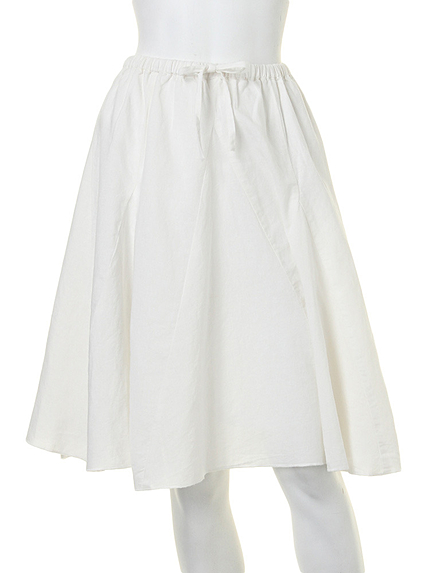 Ungrid【Lady　ｌｉｋｅ】ミドル丈リネンＳＫ