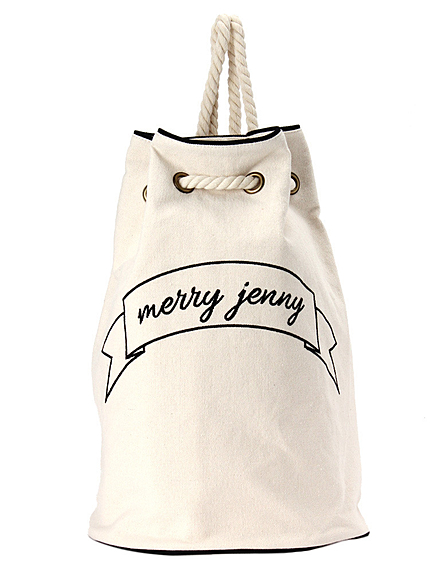 【goods】ロゴキャンバスリュック