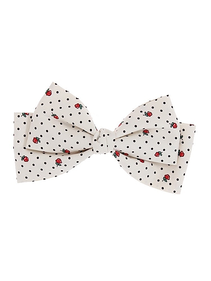 【goods】小花柄バレッタ