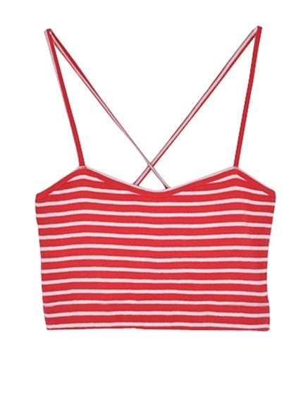 merry jenny【casual】Backクロスカットビスチェ