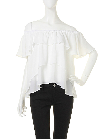 merry jenny2wayシフォンTOPS