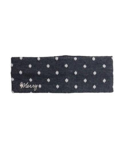 merry jenny【goods】ドットニットヘアバンド