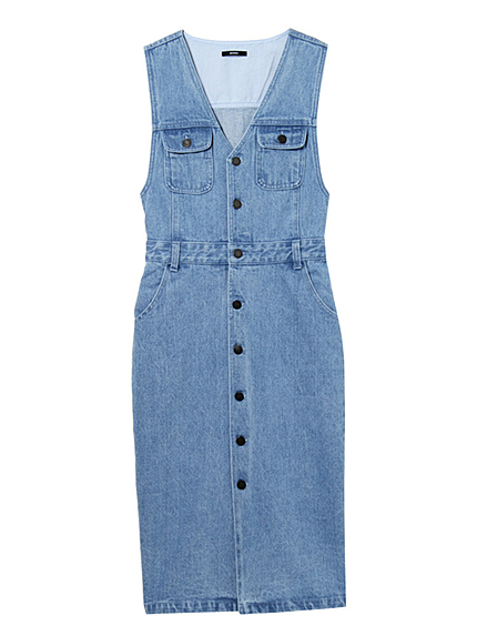 EMODAVロングDENIM OP