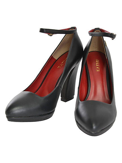 EATMEプレーンストラップパンプス