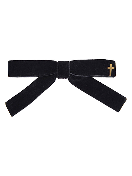 EATME《ViVi12月号 玉城ティナさん着用》ベロアリボンバレッタ