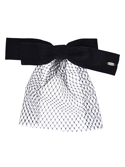 EATMEチュール付リボンバレッタ