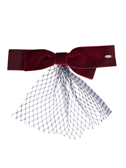 EATMEチュール付リボンバレッタ