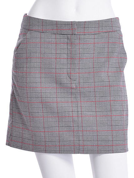 EATMEグレンチェック台形SK