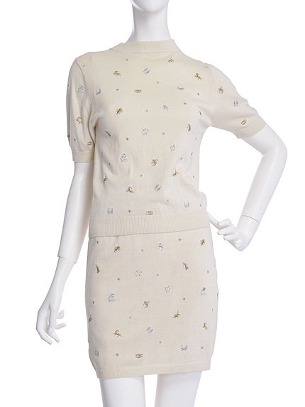 merry jenny【casual】constellationニット