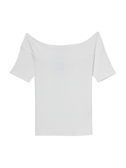 テレコオフショルTOPS