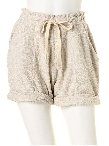 Ungrid【Men’s Like】パイルスウェットショートPT