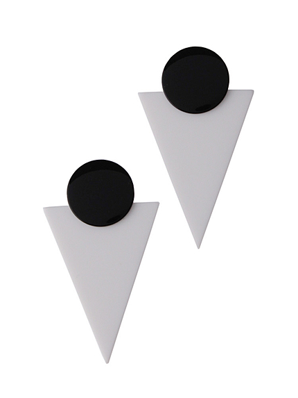 【CASUAL】レトロシルエットピアス