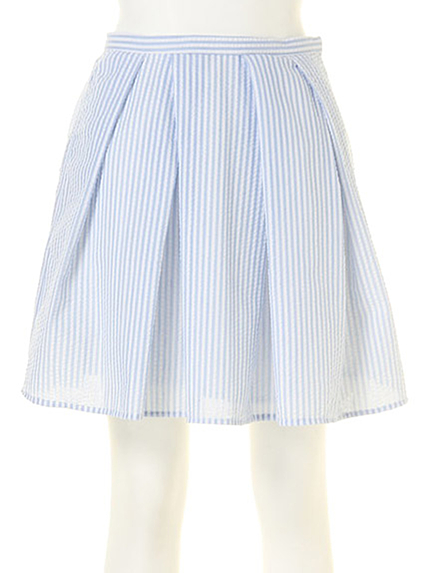 MERCURYDUO【DUO】 ストライプフレアミニSK
