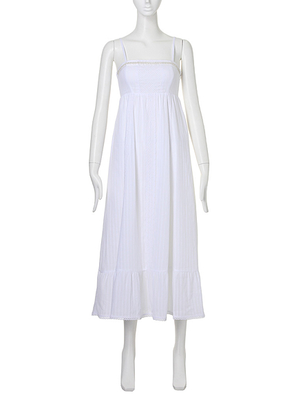 【DUO】 コットンロングワンピース