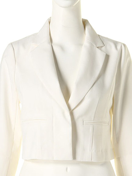 【DUO】 ショートテーラードジャケット