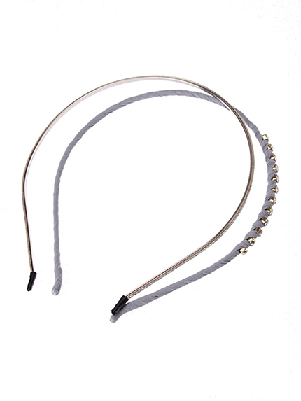 MERCURYDUO【DUO】 グリッター ストーンカチューシャSET