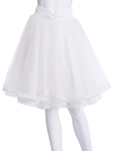 MERCURYDUO【DUO】 チュールボリュームギャザーSK