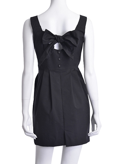 MERCURYDUO【LUX】 後ろリボンタックOP