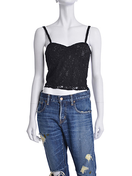 【Lady Like】スカラップレースビスチェ