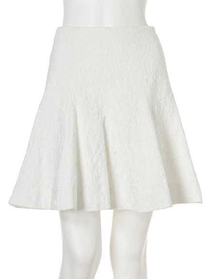 LAGUNAMOONモチーフジャカードフレアスカート