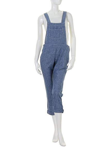 choosy chu【CB】綿麻サロペット