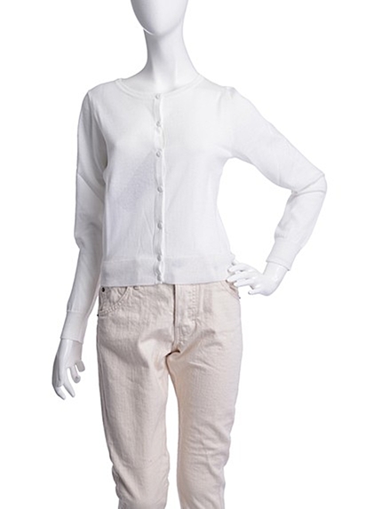 choosy chu【C】ベーシッククルーカーデ