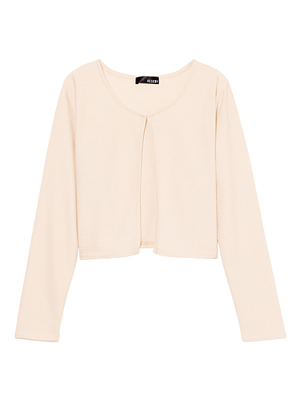 シアーボーダーカーデ