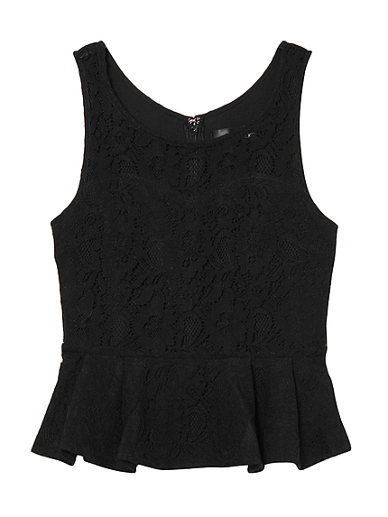 RESEXXYレースペプラムTOPS