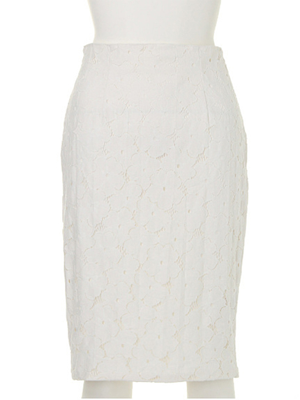 【DUO】 レースペンシルスカート